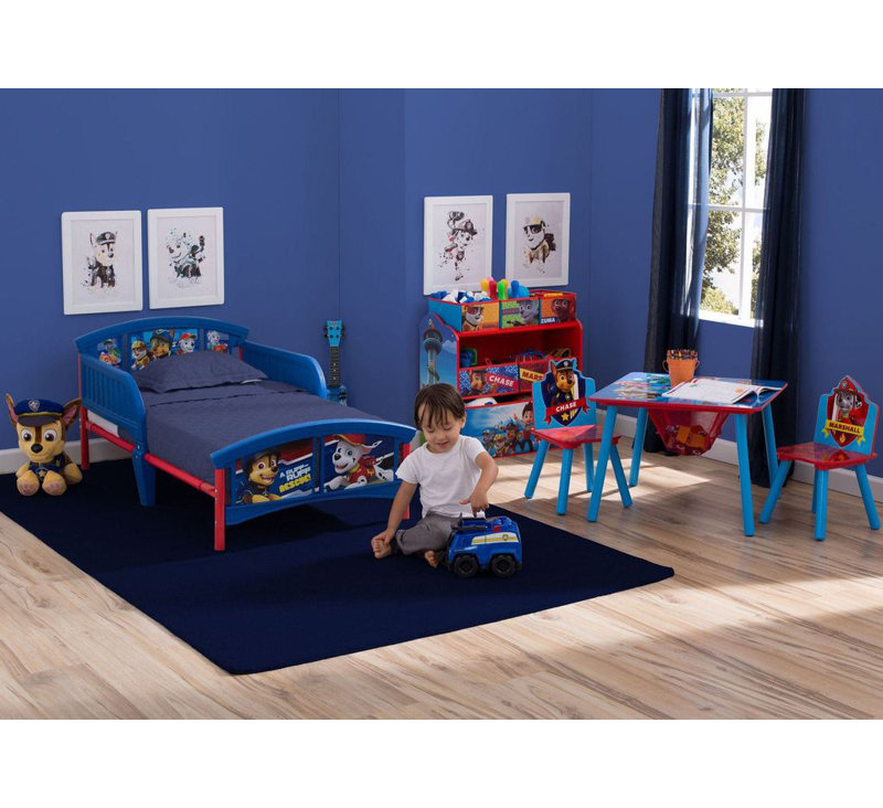 Paw patrol wooden table and chairs best sale